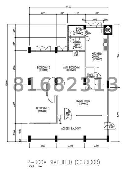 Blk 721 Yishun Street 71 (Yishun), HDB 4 Rooms #66070872